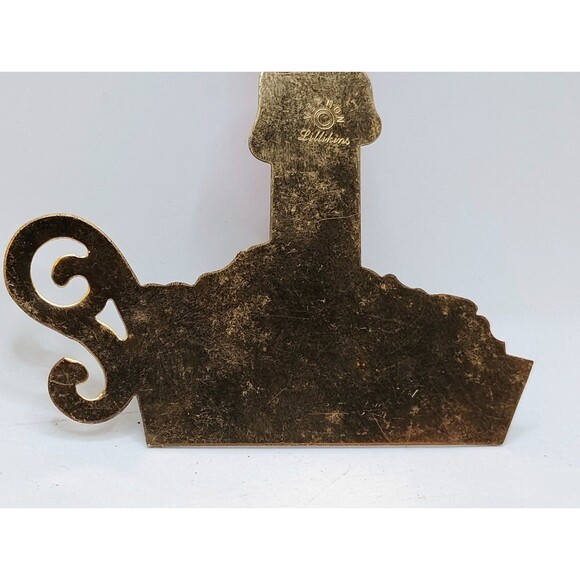 Lillian Vernon Lillikins Candle Brass Ornament Hand Painted Rare Vintage Find - Picture 6 of 8
